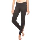 Women's Balance Collection Melodie Mesh Panel Leggings, Size: Large, Black
