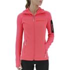 Women's Adidas Outdoor Excel Fleece Hoodie, Size: Large, Med Pink