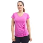 Women's Marika Drape Front Tee, Size: Xl, Brt Purple