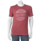 Men's Sonoma Goods For Life&trade; Vintage Guitars Tee, Size: Medium, Brt Red