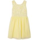 Girls 7-16 Speechless Sequin Bodice Chiffon Dress, Girl's, Size: 12, Lt Yellow