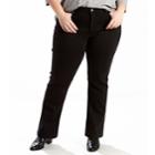 Plus Size Levi's&reg; 414 Relaxed Fit Straight-leg Jeans, Women's, Size: 18w Short, Black
