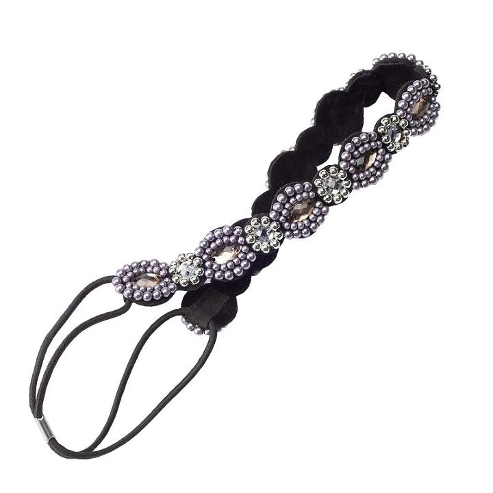 Girls 4-16 Simulated Pearl Headwrap, Girl's, Oxford