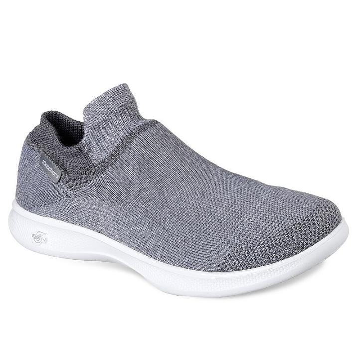 Skechers Go Step Lite Ultrasock Women's Shoes, Size: 8, Med Grey