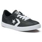 Kids' Converse Breakpoint Leather Sneakers, Size: 5, Black