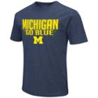 Men's Michigan Wolverines Team Tee, Size: Xl, Dark Blue