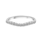 14k White Gold 1/3-ct. T.w. Igl Certified Diamond Wedding Ring, Women's, Size: 9.50