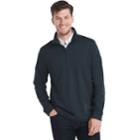 Men's Van Heusen Flex Stretch Classic-fit Quarter-zip Pullover, Size: Large, Lt Green