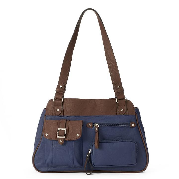 Rosetti Let's Cargo Satchel, Women's, Blue (navy)