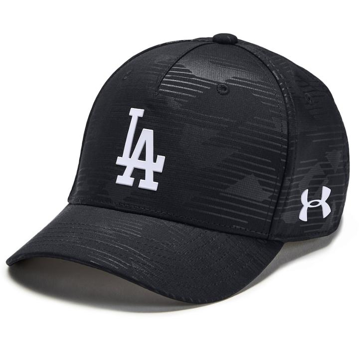 Boys 8-20 Under Armour Los Angeles Dodgers Storm Embossed Cap, Black