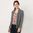 Petite Lc Lauren Conrad Cozy Blazer, Women's, Size: L Petite, Brt Green