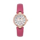 Juicy Couture Women's Cali Leather Watch, Size: Small, Pink