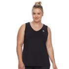 Plus Size Fila Sport&reg; Tru-dry Tank, Women's, Size: 2xl, Black