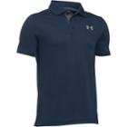 Boys 8-20 Under Armour Performance Polo, Size: Small, Dark Blue