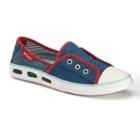 Columbia Bombie Vulc N Vent Women's Sporty Slip-on Shoes, Size: 9, Blue