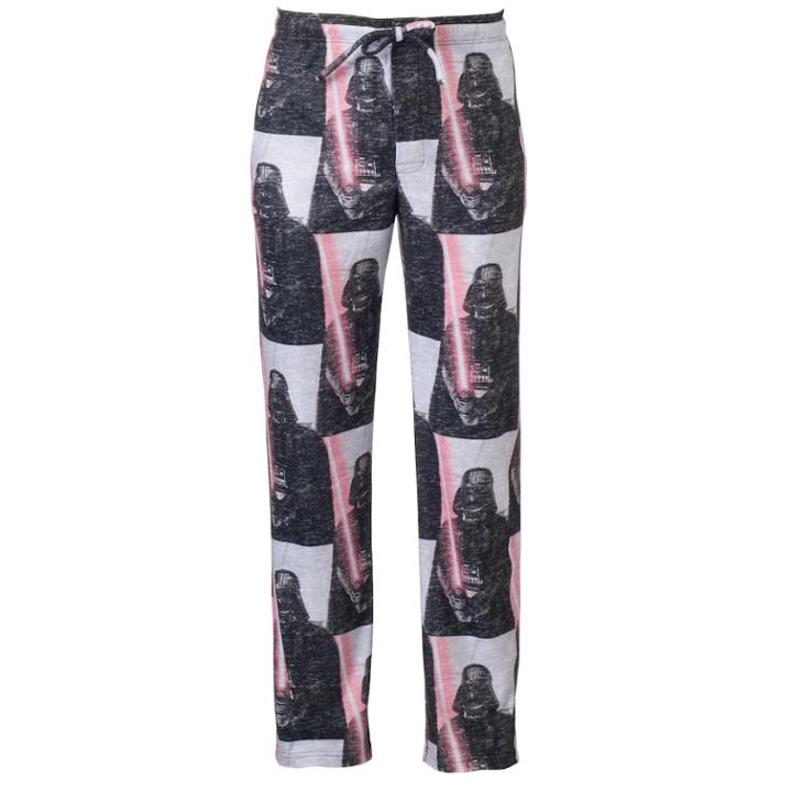 Men's Star Wars Character Sublimated Microfleece Lounge Pants, Size: Large, Grey
