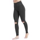 Women's Balance Collection Mavis Knee Vent Leggings, Size: Large, Black