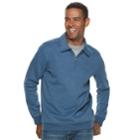 Men's Croft & Barrow&reg; Classic-fit Quarter-zip Fleece Polo, Size: Xl, Dark Blue