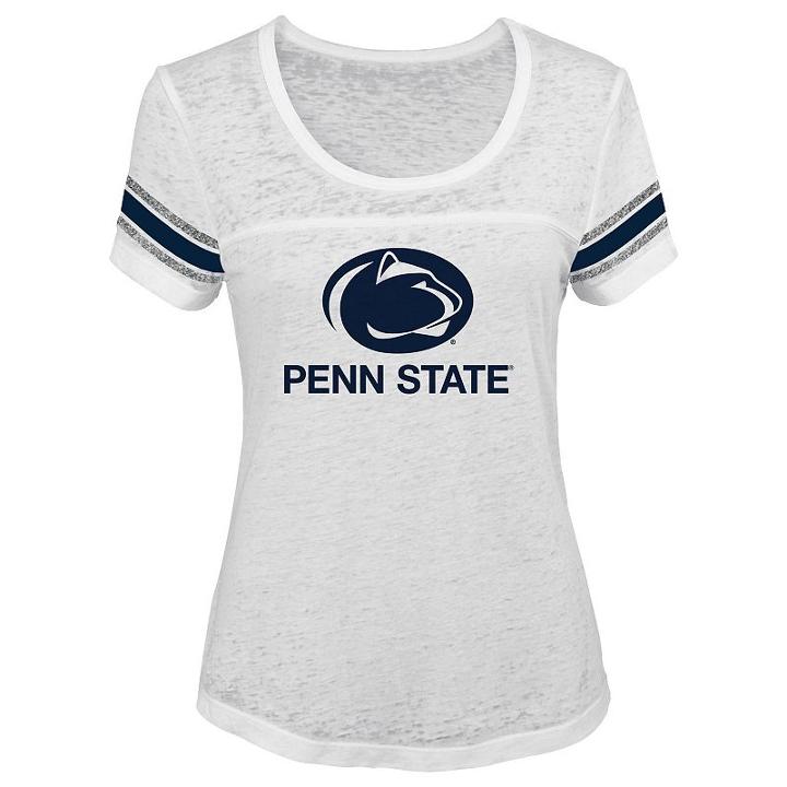 Juniors' Penn State Nittany Lions White Out Tee, Women's, Size: Small