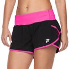 Fila Sport, Women's &reg; Contrast Band Running Shorts, Size: Small, Oxford