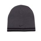Nike Reversible Striped Beanie Hat, Boy's, Med Grey