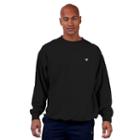 Big & Tall Champion Fleece Crewneck Sweatshirt, Men's, Size: 4xb, Black