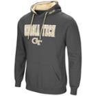 Men's Georgia Tech Yellow Jackets Pullover Fleece Hoodie, Size: Xxl, Dark Grey