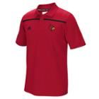 Men's Adidas Louisville Cardinals Logo Sideline Coaches Polo, Size: Small, Red