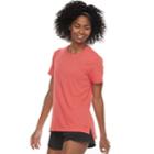 Women's Adidas Yola Short Sleeve Tee, Size: X Small 3, Med Red