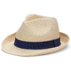 Men's Urban Pipeline&reg; Straw Fedora, Size: L/xl, Med Beige