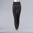 Simply Vera Vera Wang Solid Front Seam Leggings, Women's, Size: Xl, Med Grey