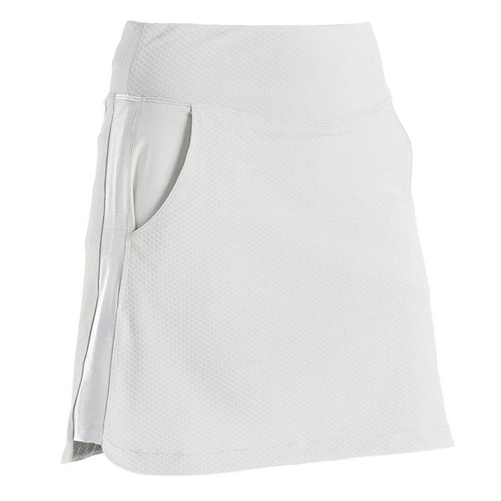 Women's Nancy Lopez Glory Golf Skort, Size: Large, White