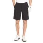 Men's Izod Swingflex Classic-fit Performance Flat-front Golf Shorts, Size: 42, Black