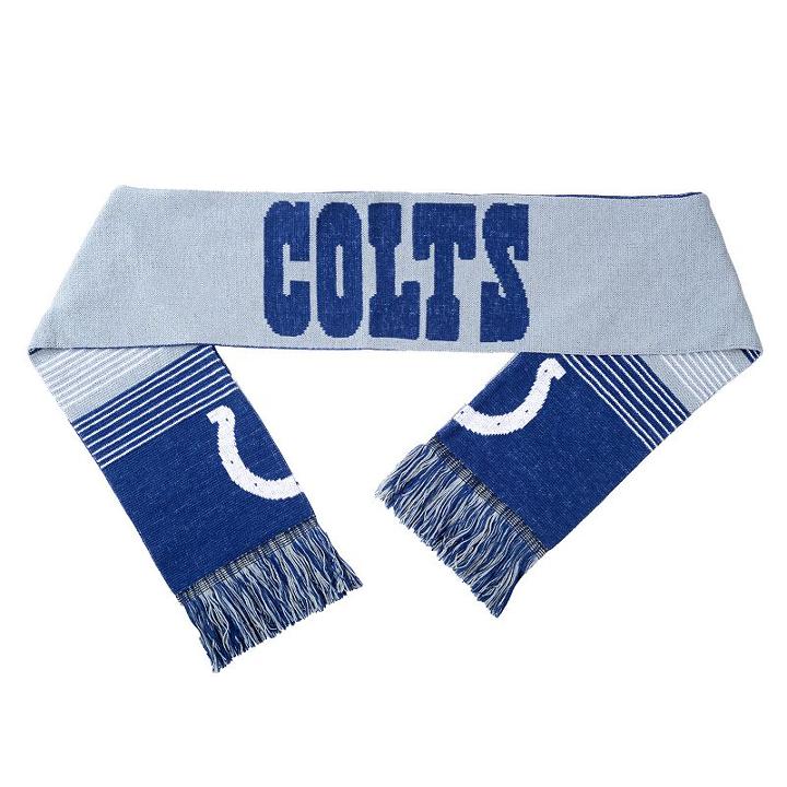 Adult Forever Collectibles Indianapolis Colts Reversible Scarf, Blue