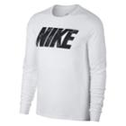 Men's Nike Large Logo Tee, Size: Xl, White