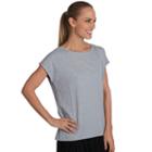 Women's Jockey Sport Free Flow Jersey Tee, Size: Small, Blue Other