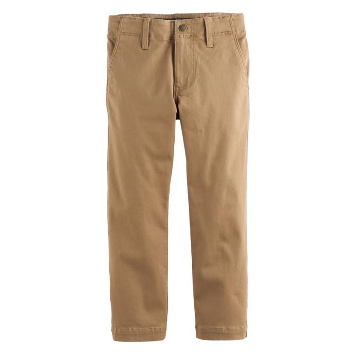 Boys 4-7x Lee Dungarees Slim Fit Original Khaki Pants, Size: 7, Beig/green (beig/khaki)
