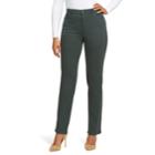 Women's Gloria Vanderbilt Amanda Classic Jeans, Size: 4 - Regular, Dark Green