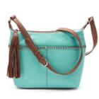 Ili Leather Tassel Hobo, Women's, Multicolor