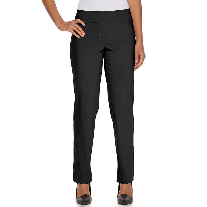 Women's Briggs Pull On Pants, Size: 16, Black