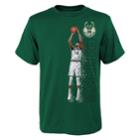 Boys 8-20 Milwaukee Bucks Giannis Antetokounmpo Pixel Player Tee, Size: Xl 18-20, Green