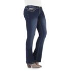 Juniors' Series 31 Dark Wash Slim Bootcut Jeans, Girl's, Size: 11 Short, Dark Blue