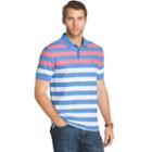 Big & Tall Izod Classic-fit Engineer-striped Performance Polo, Men's, Size: Medium, Blue Other