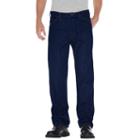 Big & Tall Dickies Regular Straight Fit Jeans, Men's, Size: 56x32, Blue