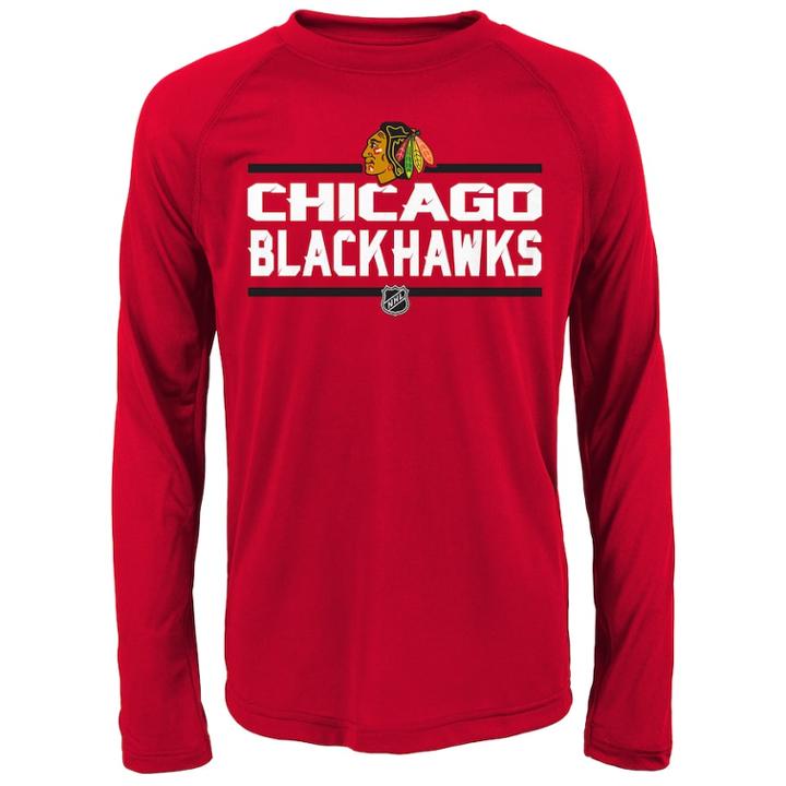 Boys 8-20 Chicago Blackhawks Epitome Tee, Size: M 10-12, Red