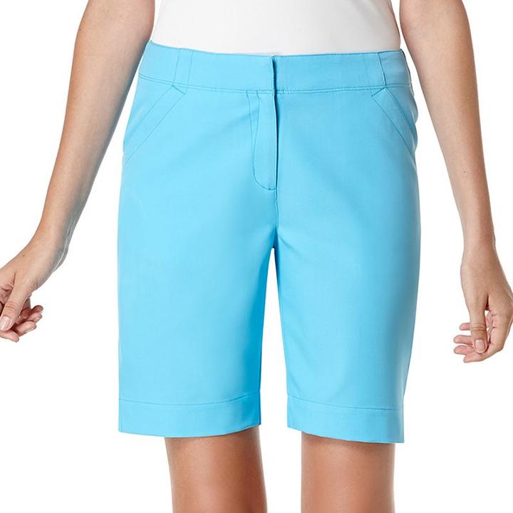 Women's Grand Slam Solid Golf Shorts, Size: 10, Blue Other