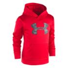 Boys 4-7 Under Armour Abstract Logo Pullover Hoodie, Size: 4, Red