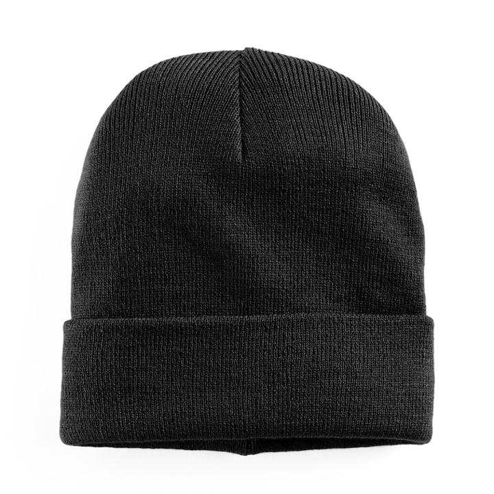 Women's Mudd&reg; Solid Knit Beanie, Black