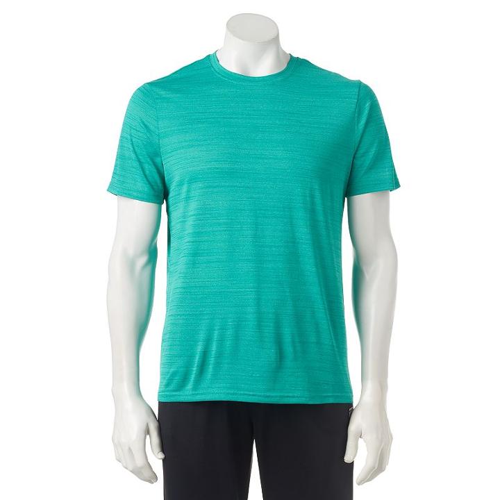 Men's Fila Sport&reg; Performance Tee, Size: Xl, Turquoise/blue (turq/aqua)