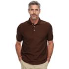 Men's Croft & Barrow&reg; Polo, Size: Large, Brown